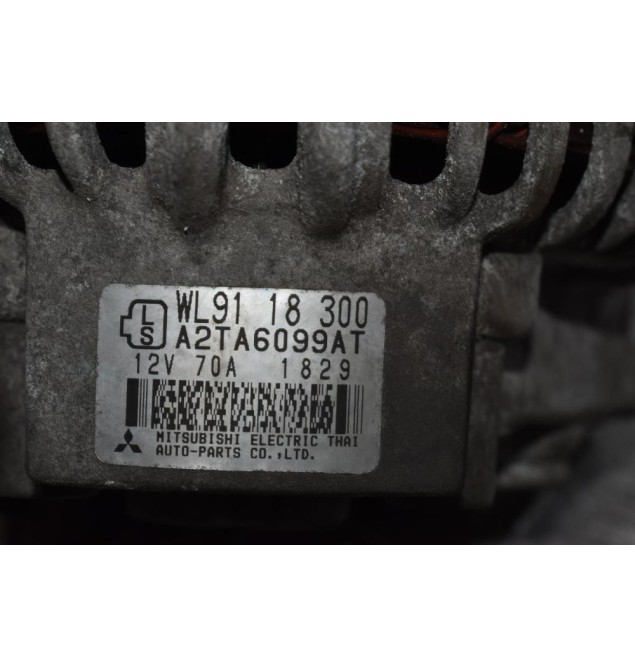 Δυναμό Ford Ranger / Mazda B2500 2.5 TD WL WL9118300 A2TA6099AT 70A 12V 1998-2005 (2 pins)