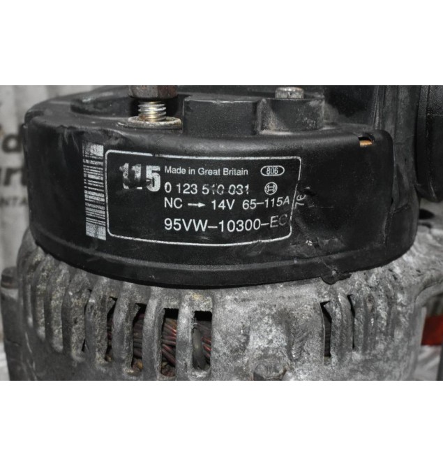 Δυναμό Ford Galaxy 2.0 NSE 1995-2006 0123510031 95VW10300EC 115A