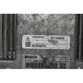 Εγκέφαλος Mitsubishi Canter Fuso 3.0cc Bosch Euro6 4P10T4 2010-2017 0281020173 MK667731 A0124488740 EDC17 (HYBRID)