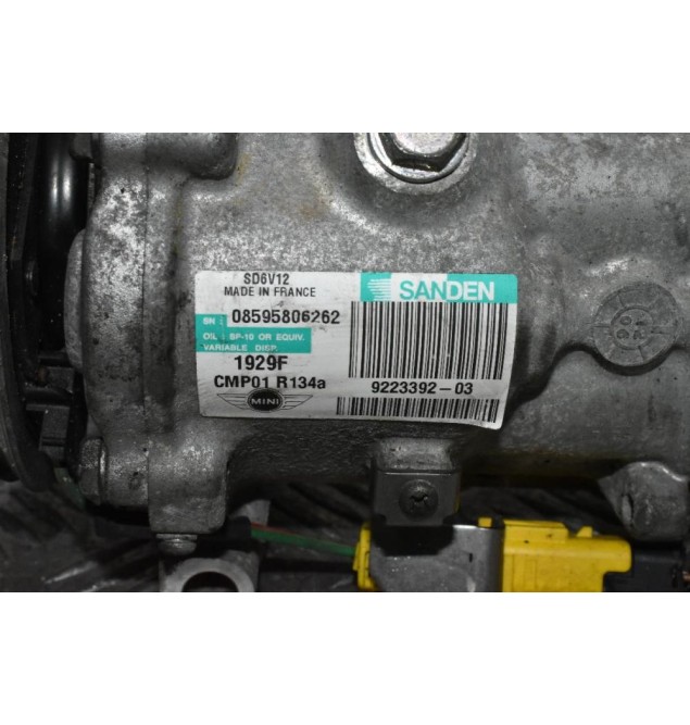 Κομπρεσέρ Aircondition - A/C Mini Cooper 2010-2013 R56 N16B16A3 9223392-03