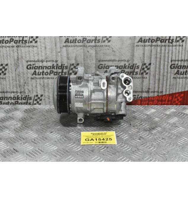 Κομπρεσέρ Aircondition - A/C Peugeot 2008 3008 C4 DS3 DS4 1.2 HN07 2015-2022 DENSO 9820893880 447150-8550 (Μικρό Σπάσιμο Στην Τροχαλία)