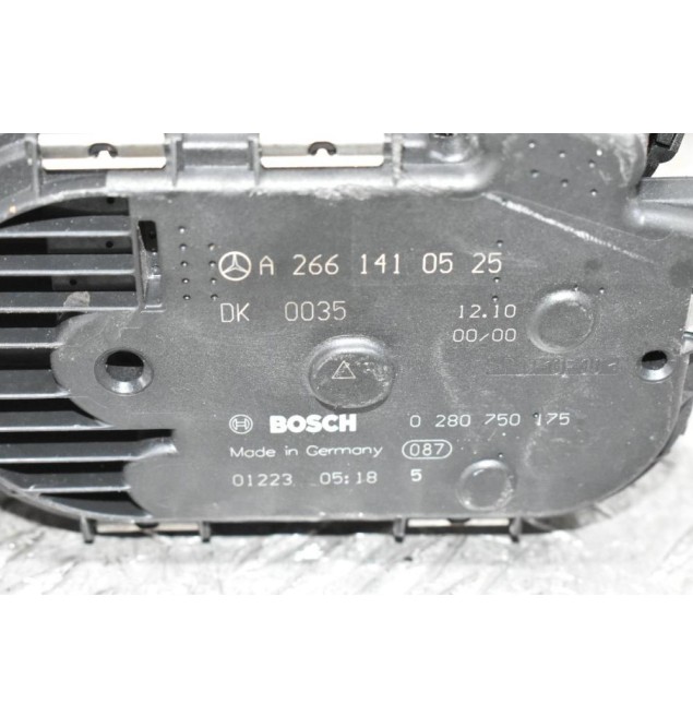 Πεταλούδα Γκαζιού Mercedes-Benz E200 1.8 271860 2010-2016 BOSCH A2661410525 0280750175