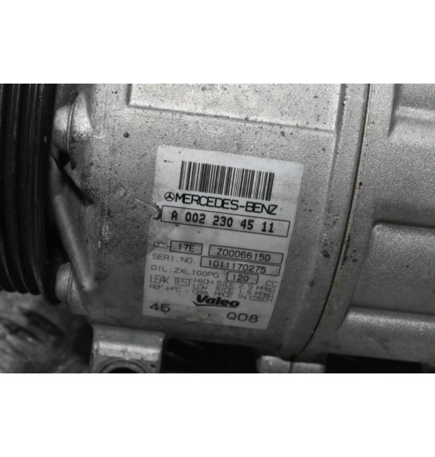 Κομπρεσέρ Aircondition - A/C Mercedes-Benz E (A207) E 250 CGI 271860 2010-2016 A0022304511 (Μικρό Σπάσιμο Στην Τροχαλία)