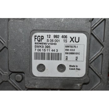 Εγκέφαλος Opel Zafira 1.8 Z18XER 2004-2010 SIEMENS 12992406 S0600115 5WK9395 7061511443 XU