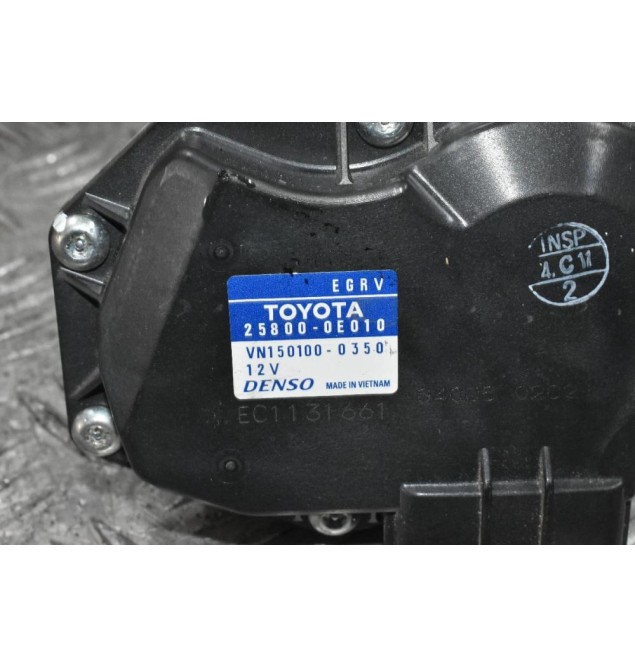 Βαλβίδα Καυσαερίων EGR Toyota Hilux 2.4 2GD 2015-2021 DENSO 25800-0E010 VN150100-0350