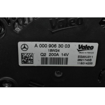 Δυναμό Mercedes-Benz E220 d 2.0 W213 654920 2016-2022 A0009063003 200A