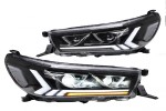 Φανάρια Εμπρός Led Toyota Hilux/Revo 2016-2022 (Set) (Video Λειτουργιας)