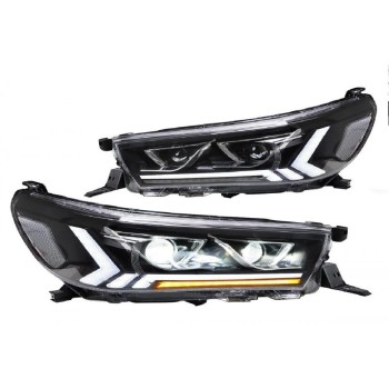 Φανάρια Εμπρός Led Toyota Hilux/Revo 2016-2022 (Set) (Video Λειτουργιας)