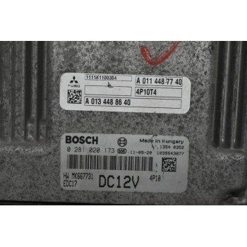 Εγκέφαλος Mitsubishi Canter Fuso 3.0 Bosch Euro6 4P10T4 2010-2017 0281020173 MK667731 A0114487740 EDC17