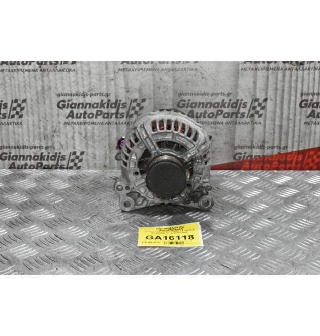 Δυναμό Volkswagen Golf IV 1.4 TSI BLX 06F903023F 0124525066 140Α