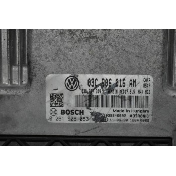 Εγκέφαλος Κινητήρα Volkswagen Golf 1.4 CAX TSI 2005-2013 BOSCH 03C906016AM 0261S06083 MED17.5.5