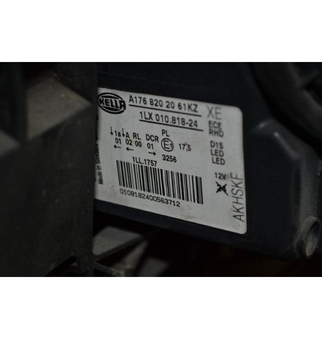 Μούρη Κομπλέ Mercedes-Benz A Class W176 Xenon 2012-2015 (Με 2 φτερα και καπω)