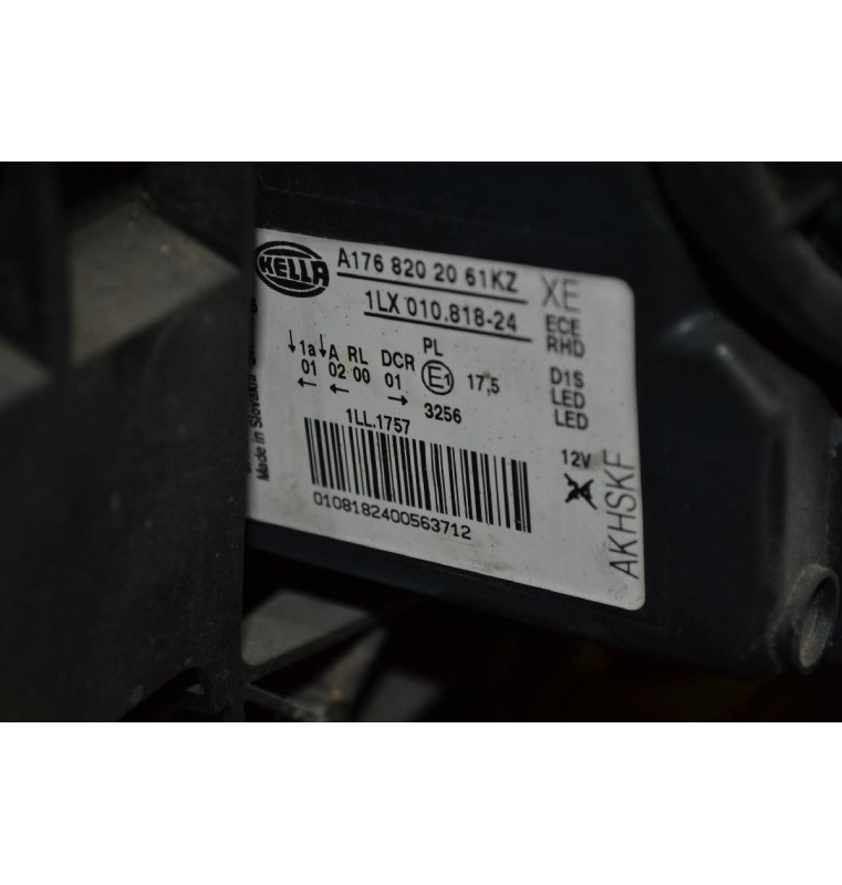 Μούρη Κομπλέ Mercedes-Benz A Class W176 Xenon 2012-2015 (Με 2 φτερα και καπω)