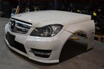 Μούρη Κομπλέ Mercedes-Benz C200 W204 Facelift Xenon 2011-2015 (Με 2 φτερα και καπω) (Εξυπνο φαναρι)