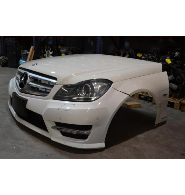 Μούρη Κομπλέ Mercedes-Benz C200 W204 Facelift Xenon 2011-2015 (Με 2 φτερα και καπω) (Εξυπνο φαναρι)