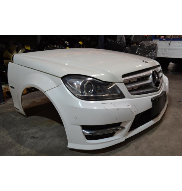 Μούρη Κομπλέ Mercedes-Benz C200 W204 Facelift Xenon 2011-2015 (Με 2 φτερα και καπω) (Εξυπνο φαναρι)