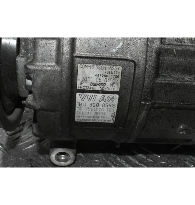 Κομπρεσέρ Aircondition Volkswagen Golf IV 1.4 TSI CAX 2008-2013 DENSO 1Κ0820859S GE447150-3650