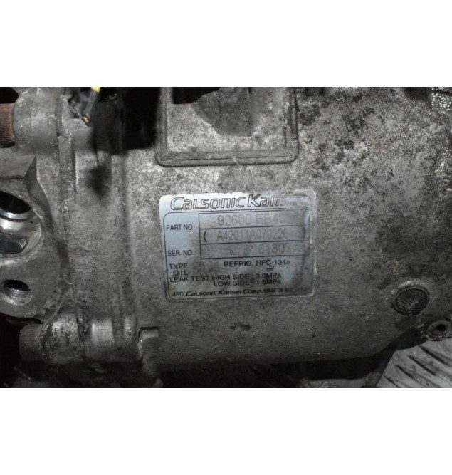 Κομπρεσέρ Aircondition Nissan Navara D40 YD25 2005-2012 CALSONIC 92600-EB400