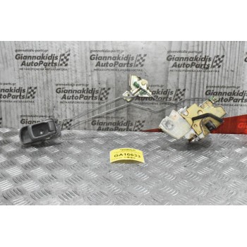 Κλειδαριά Nissan Navara D22 1998-2005 (Εμπρος Δεξια,4 Pins,Mε χερουλι)