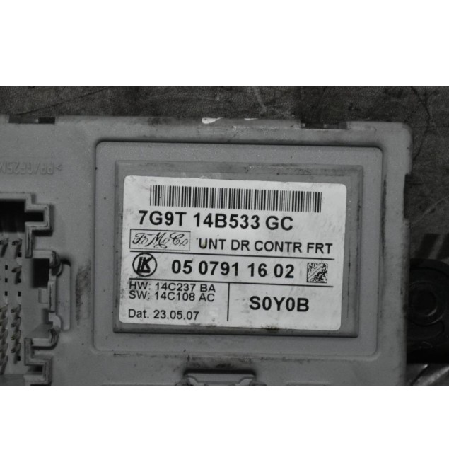 Πλακέτα Εμπρος Αριστερης Πορτας Ford Mondeo 2007-2012 7G9T-14B533-GC 0507911602