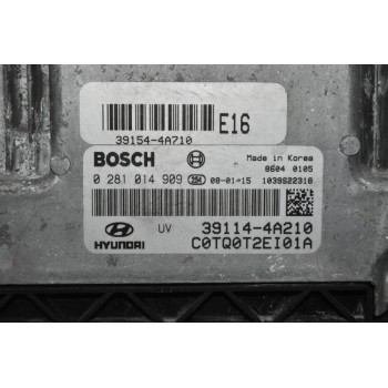Εγκέφαλος Hyundai H-1 2.5 CRDI D4CB 170ps 2008-2022 BOSCH 39114-4A210 0281014909