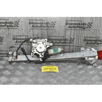 Γρύλλος - Μηχανισμός Παραθύρου Nissan Navara D22 1998-2005 (Πίσω Δεξια) (2 Pins)