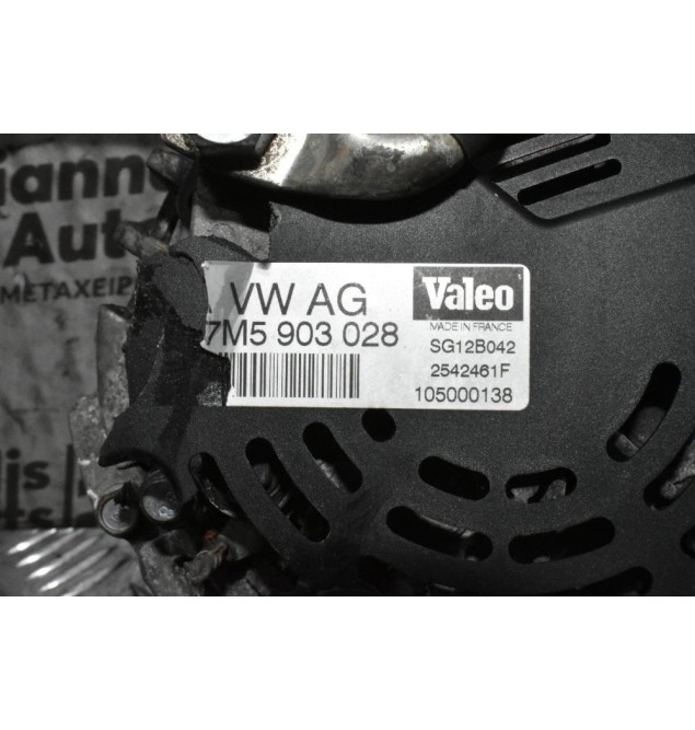 Δυναμό Ford Galaxy 2.3 E5FA 14V 120A 2000-2006 7M5903028 (Σπάσιμο Στο Πλαστικό)