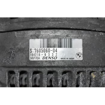 Δυναμό Bmw 118i 116i 114i 120i (F20/21) N13B16A 2010-2018 DENSO 7605060-04 104210-6332