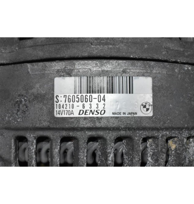 Δυναμό Bmw 118i 116i 114i 120i (F20/21) N13B16A 2010-2018 DENSO 7605060-04 104210-6332