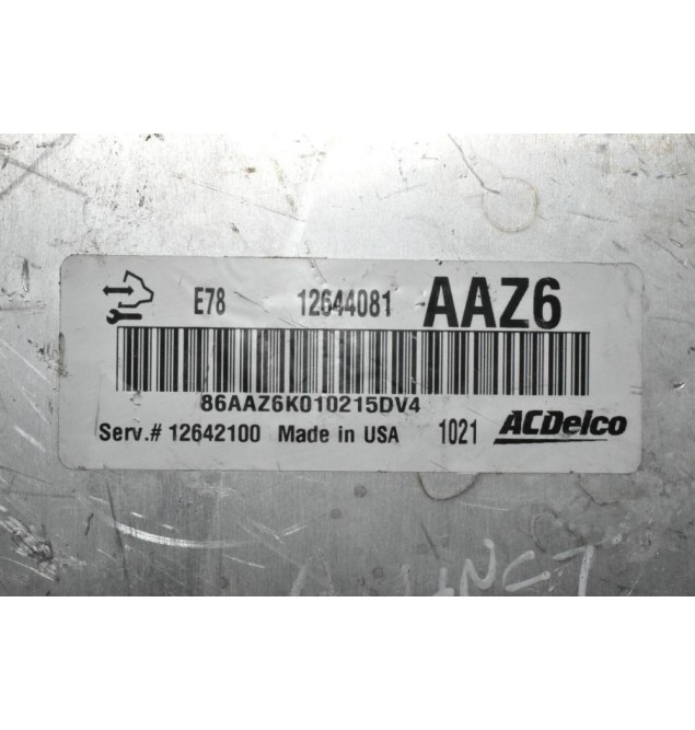 Εγκέφαλος Opel Astra J A14NET 1.4 2009-2015 12644081 12642100
