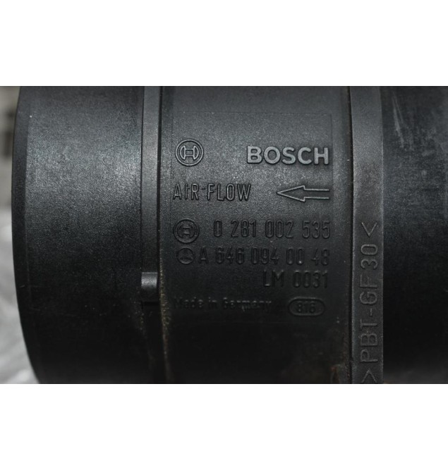 Μετρητής Μάζας Αέρα MAF Mercedes-Benz E220 2.2 CDI W211 646961 2002-2009 BOSCH A6460940048 0281002535