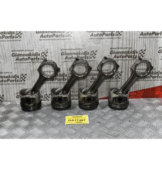 Πιστόνια + Μπιέλες Mitsubishi L200 4D56 1997-2001 (Εξωτερικη Διάμετρος 90mm) (Ντίζα)