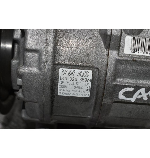 Κομπρεσέρ Aircondition Volkswagen Golf IV 1.4 TSI CAV 2008-2013 1Κ0820859Μ (Χτυπημένη Τροχαλία)