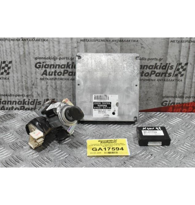 Εγκεφαλος Σετ -Immobilizer (Αυτόματο) Toyota Hilux KUN 25 2005-2012 89661-0K310 89780-71020 89783-71010