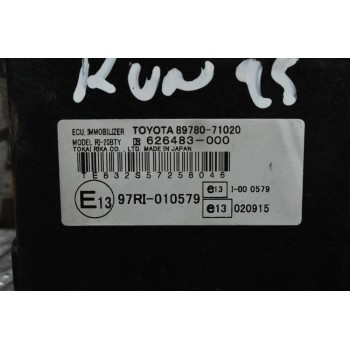 Εγκεφαλος Σετ -Immobilizer (Αυτόματο) Toyota Hilux KUN 25 2005-2012 89661-0K310 89780-71020 89783-71010