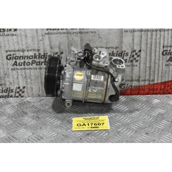 Κομπρεσέρ Aircondition - A/C Volkswagen Touareg 3.0 TDI CW 2010-2018 DENSO 7P0816803A 447150-6590  (Σπάσιμο Στην Τροχαλία)