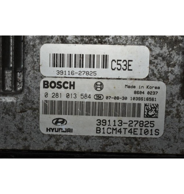 ΕΓΚΕΦΑΛΟΣ HYUNDAI SANTA FE 2.2 CRDI BOSCH 0281013584 D4EB 39113-27825