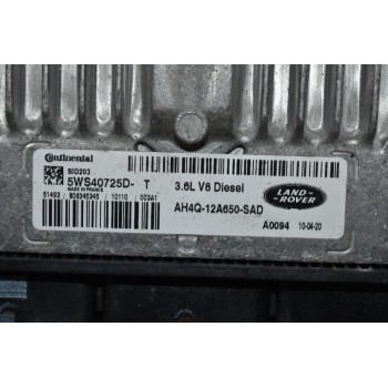 Εγκέφαλος Κινητήρα Land Rover Range Rover (L322) 3.6D 368DT 2006-2012 AH4Q-12A650-SAD 5WS40725D