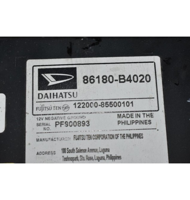 Ράδιο-CD  Daihatsu Terios 2006-2009  86180-B4020 122000-85500101