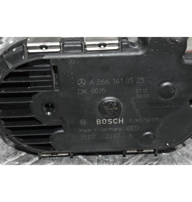 Πεταλούδα Γκαζιού Mercedes-Benz E200 1.8 271860 2010-2016 BOSCH A2661410525 0280750175