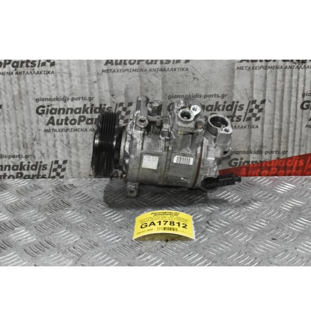 Κομπρεσέρ Aircondition - A/C Volkswagen Golf 1.4 TSI CAX 2008-2015 1K0820859T GE6SEU14CTD1 (Χτυπημένη Τροχαλία)