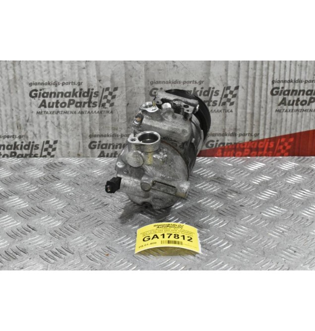 Κομπρεσέρ Aircondition - A/C Volkswagen Golf 1.4 TSI CAX 2008-2015 1K0820859T GE6SEU14CTD1 (Χτυπημένη Τροχαλία)