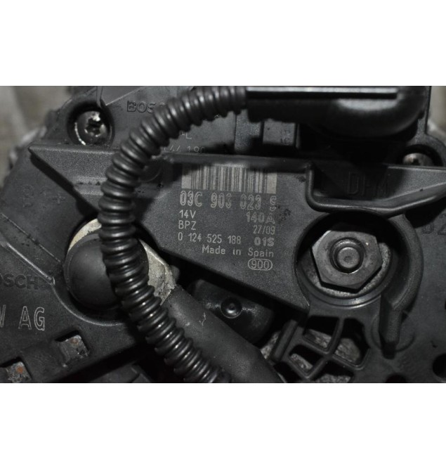 Δυναμό Audi A1 1.4 TFSI CAX 2010-2015 03C903023S 0124525188 140A