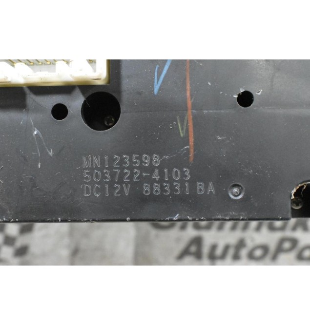 Χειριστήριο Κλιματισμού Mitsubishi L200 KB4 2005-2010 MR123598 503722-4103