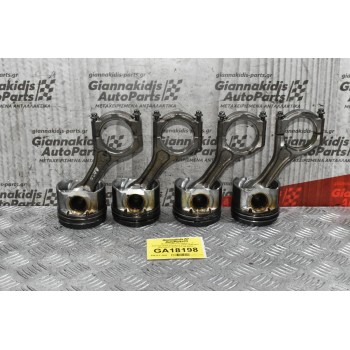 Πιστόνια+Μπιέλα Subaru Forester/Legacy/Outback EE20 2008-2013 (Εξωτερικη Διάμετρος 85.5mm)