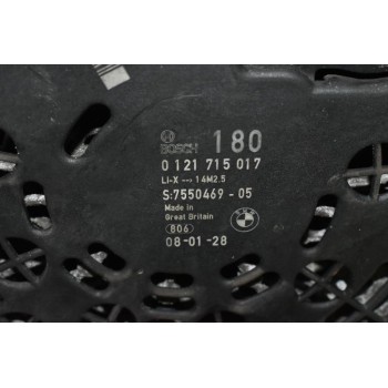 Δυναμό Bmw 1 116i E87 1.6 N43B16AA 2004-2011 BOSCH 7550469-05 0121715017