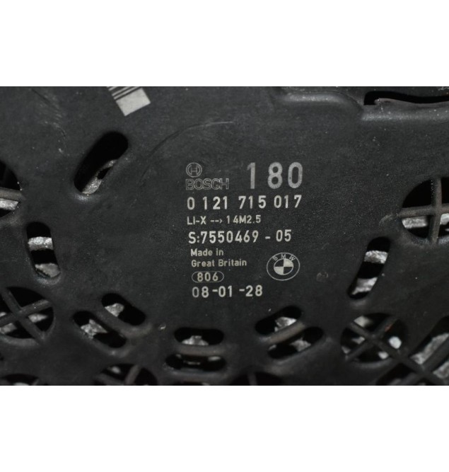 Δυναμό Bmw 1 116i E87 1.6 N43B16AA 2004-2011 BOSCH 7550469-05 0121715017