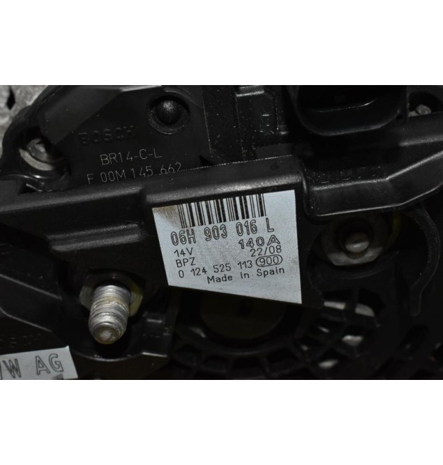Δυναμό Audi A4 1.8 CDH 2008-2012 06H903016L 0124525113 140A