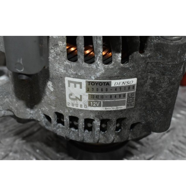 Δυναμό Toyota Yaris 1.3 1NR 2010-2015 DENSO 27060-47100 104210-8490 12V