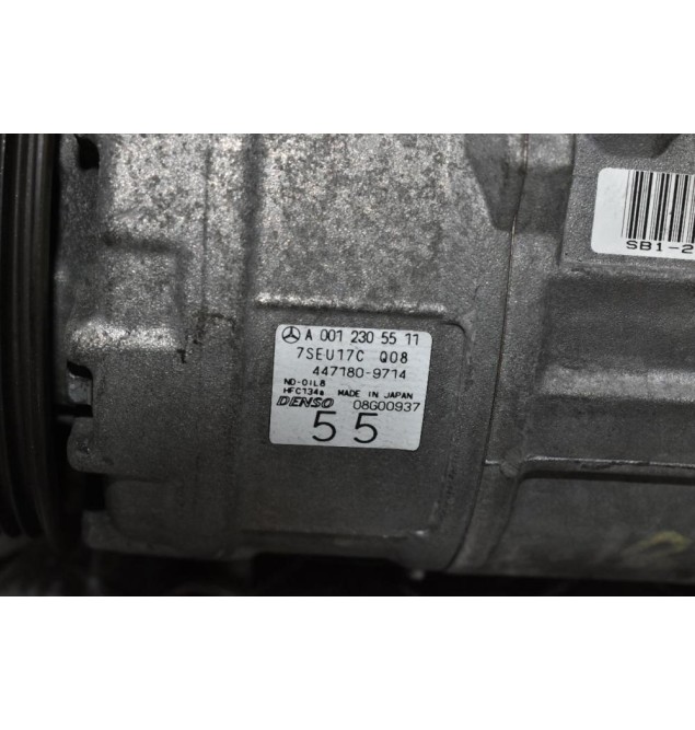 Κομπρεσέρ Aircondition - A/C Mercedes-Benz C200 W203 271950 2002-2008 Α0012305511 447180-9717